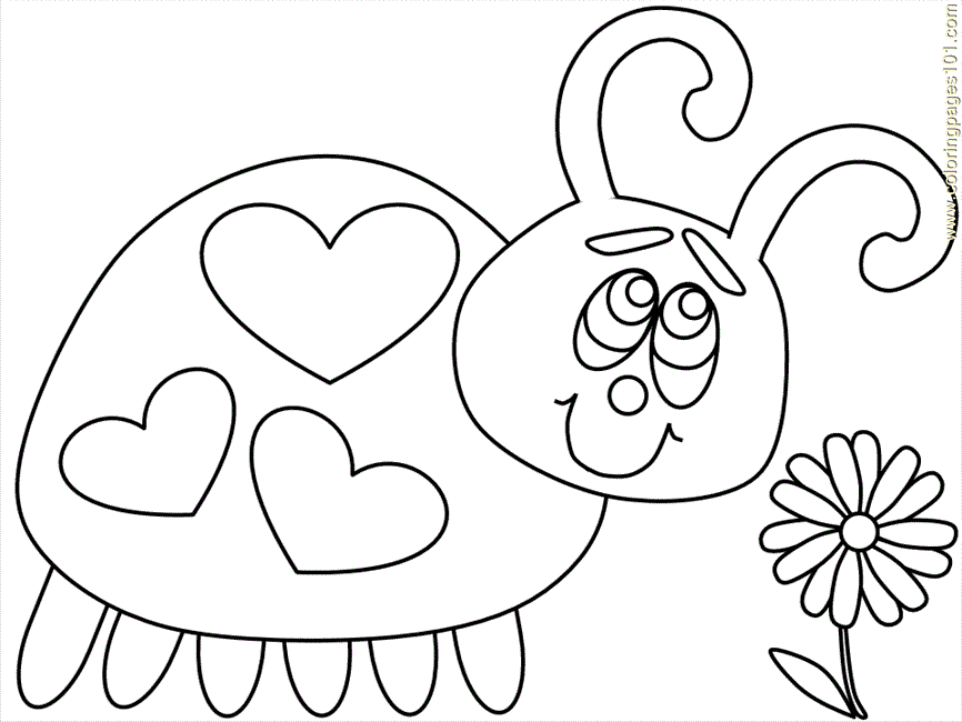 Coloring Pages Grasshopper (Animals > Insects) - free printable 