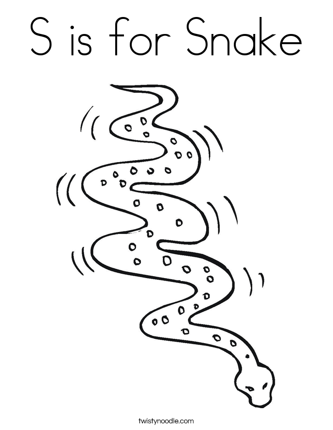 cute snakes Colouring Pages (page 2)