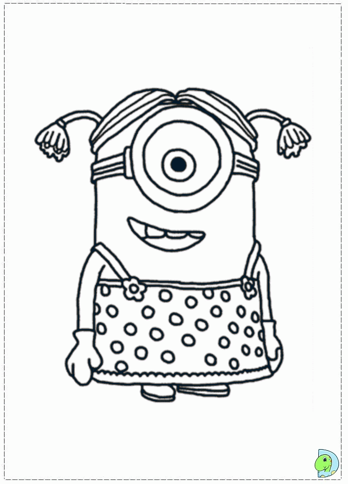 minions Colouring Pages (page 2)
