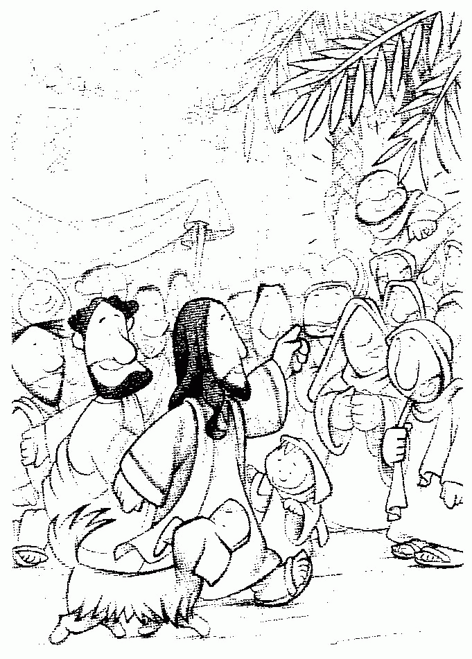 Zacchaeus Coloring Page Printable - Coloring Home