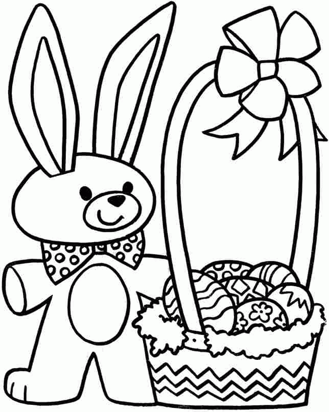 Free Printable Easter Colouring Pages For Kindergarten 14306#