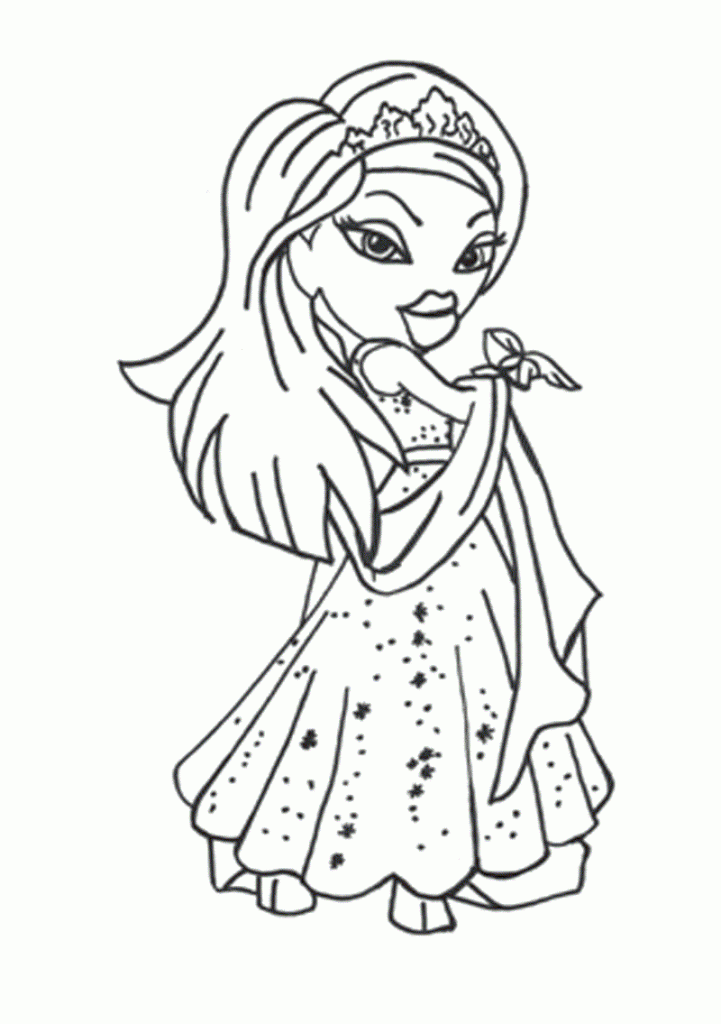 bratz babyz Colouring Pages (page 2)