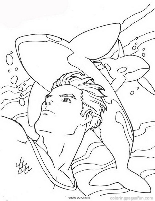 Aquaman Coloring Pages 6 | Free Printable Coloring Pages 