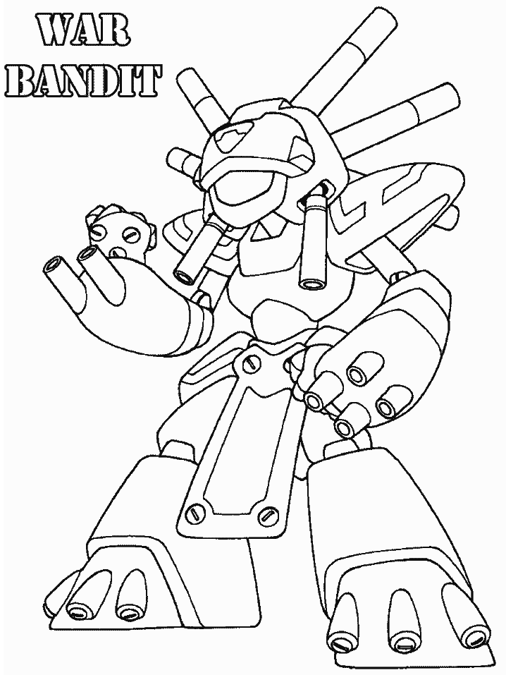 Medabots 9 Cartoons Coloring Pages & Coloring Book