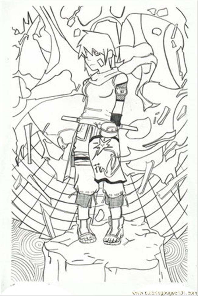 Coloring Pages Naruto Aria By Bloodfreak4life (Cartoons > Naruto 