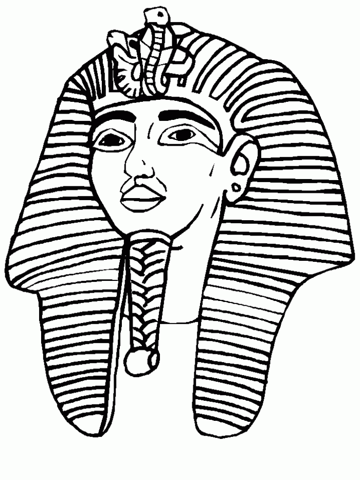 Ancient Egypt Coloring Page : Printable Coloring Book Sheet Online 