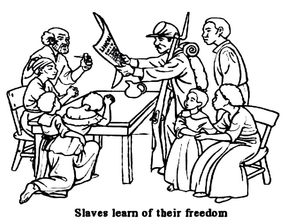 Juneteenth 10 Coloring Page - Free Printable Coloring Pages for Kids