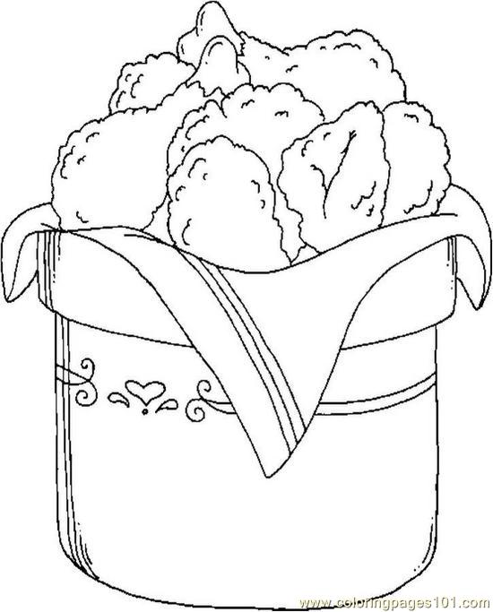 Fried Chicken Coloring Page for Kids - Free Others Printable Coloring Pages  Online for Kids - ColoringPages101.com | Coloring Pages for Kids