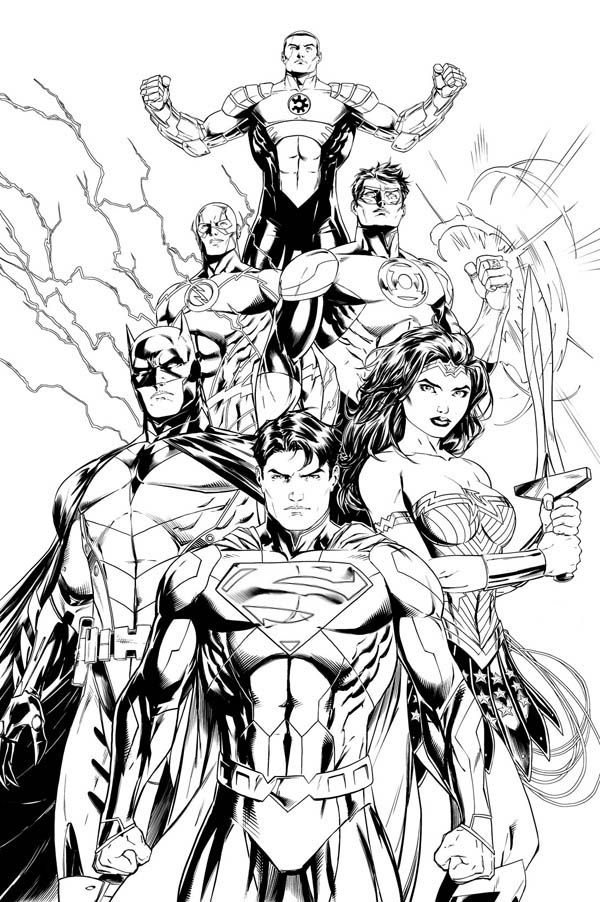 Injustice Coloring Pages