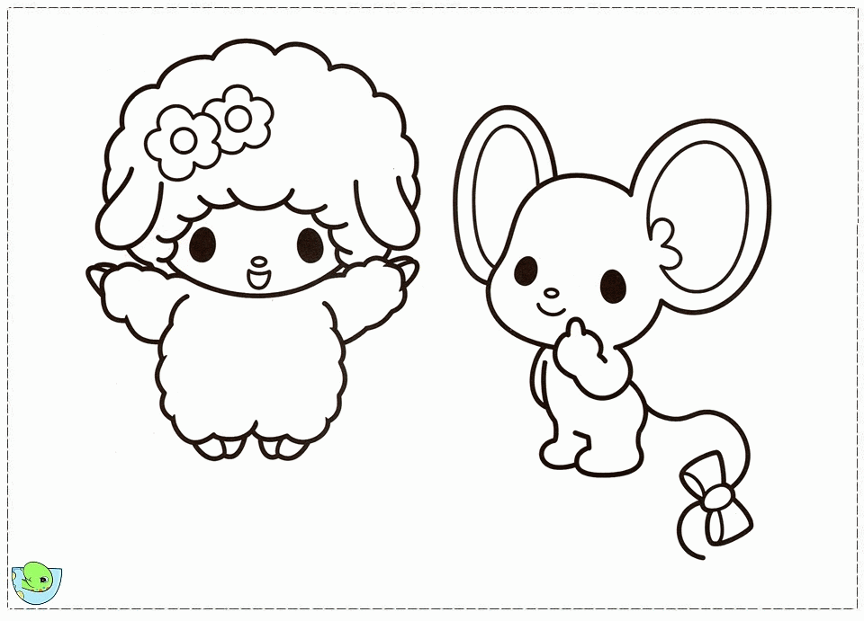 My Melody Coloring - Coloring Pages for Kids and for Adults