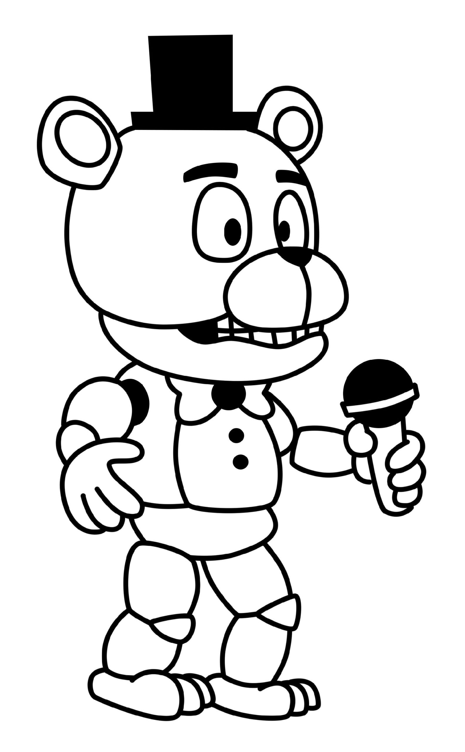 Coloring Pages Fnaf Coloring To Print Five Nights At Freddys