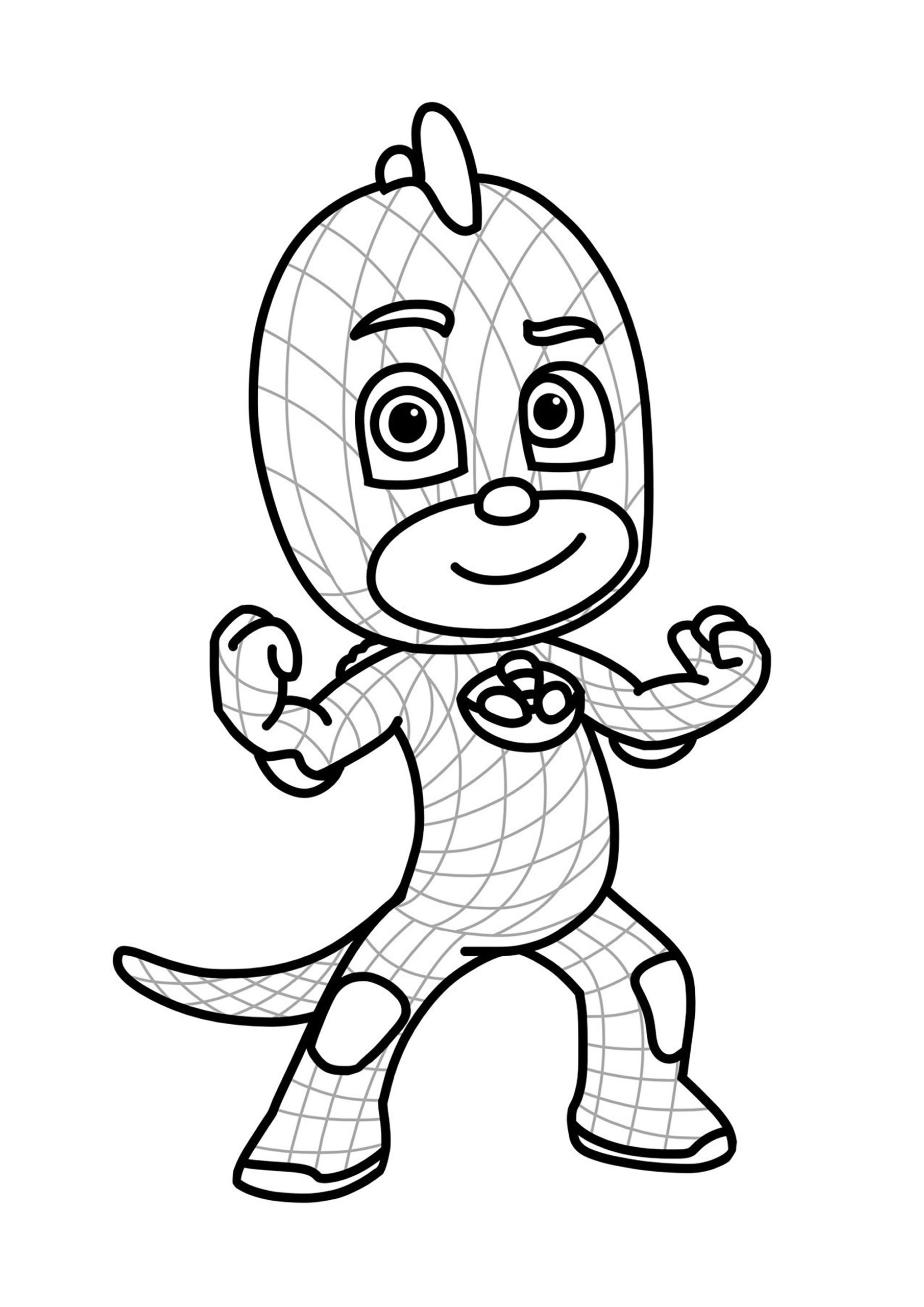 Cat Boy Coloring Pages Coloring Home