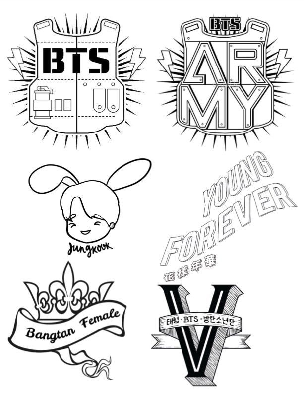 Download Kpop Coloring Pages Coloring Pages Kids 2019 Coloring Home
