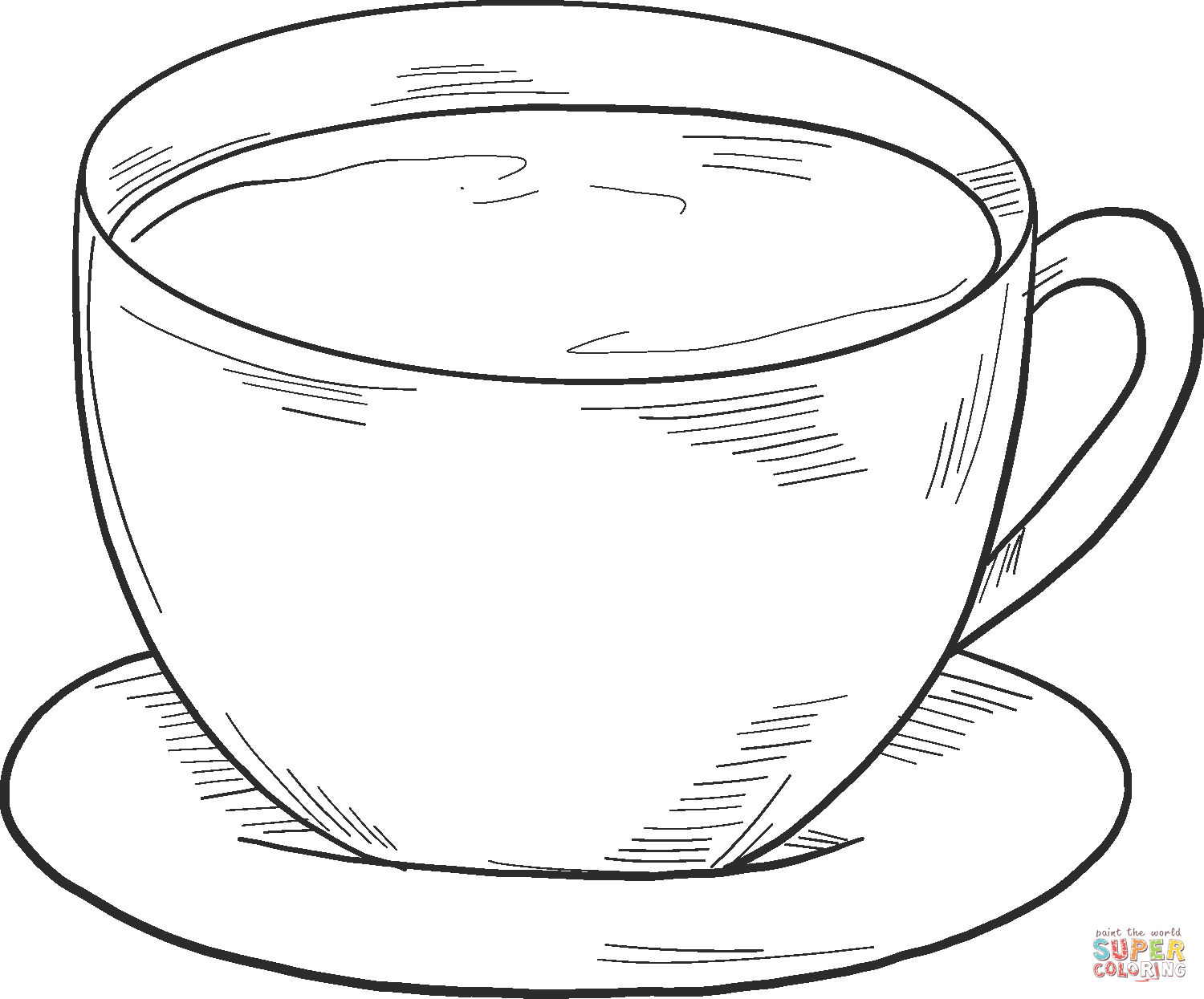 Coffee Cup coloring page | Free Printable Coloring Pages