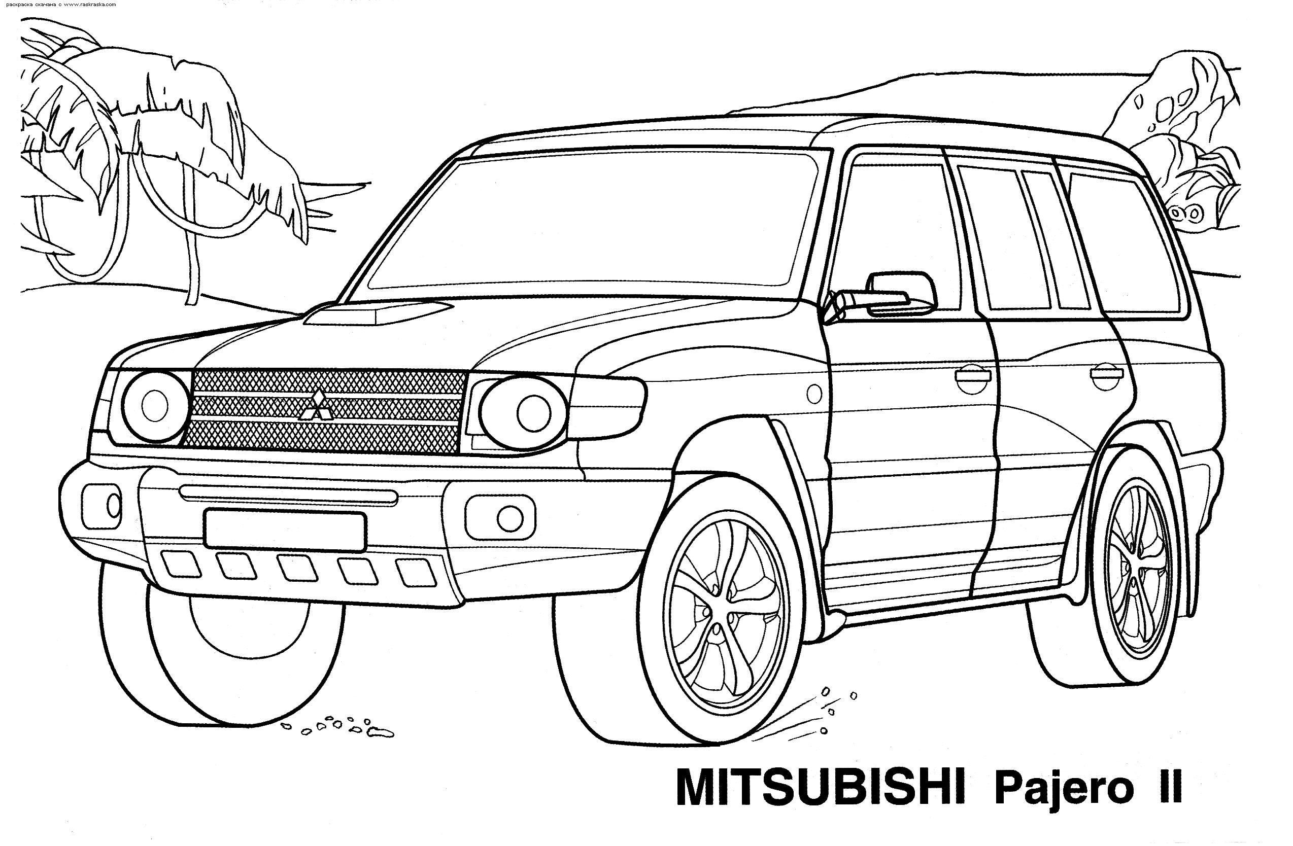 Cars coloring pages 30 / Cars / Kids printables coloring pages