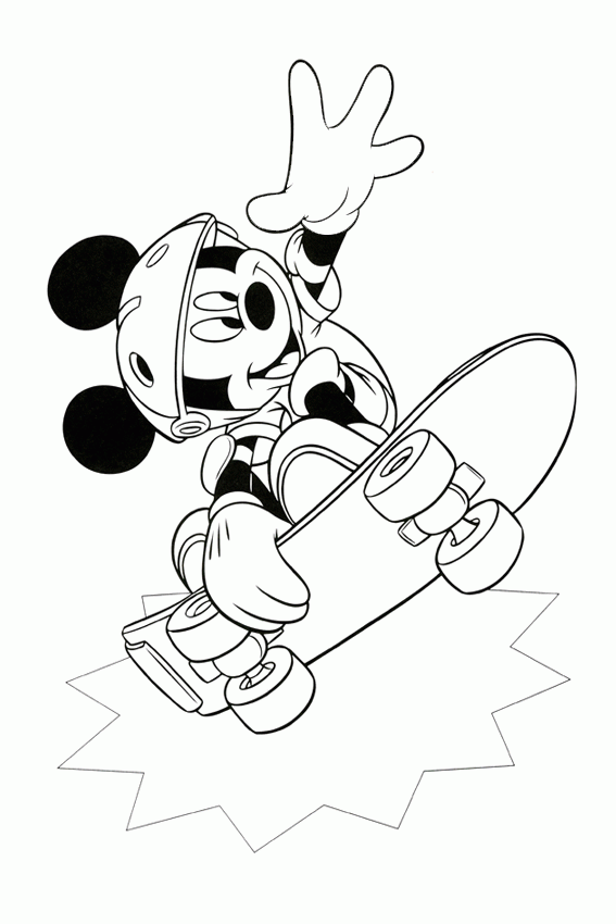 Mickey Mouse coloring pages overview with Mickey sheets