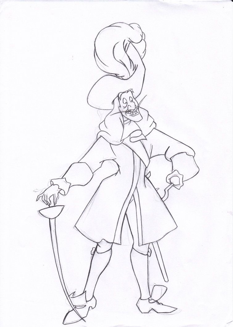 Captain Hook Coloring Pages Related Keywords & Suggestions ...
