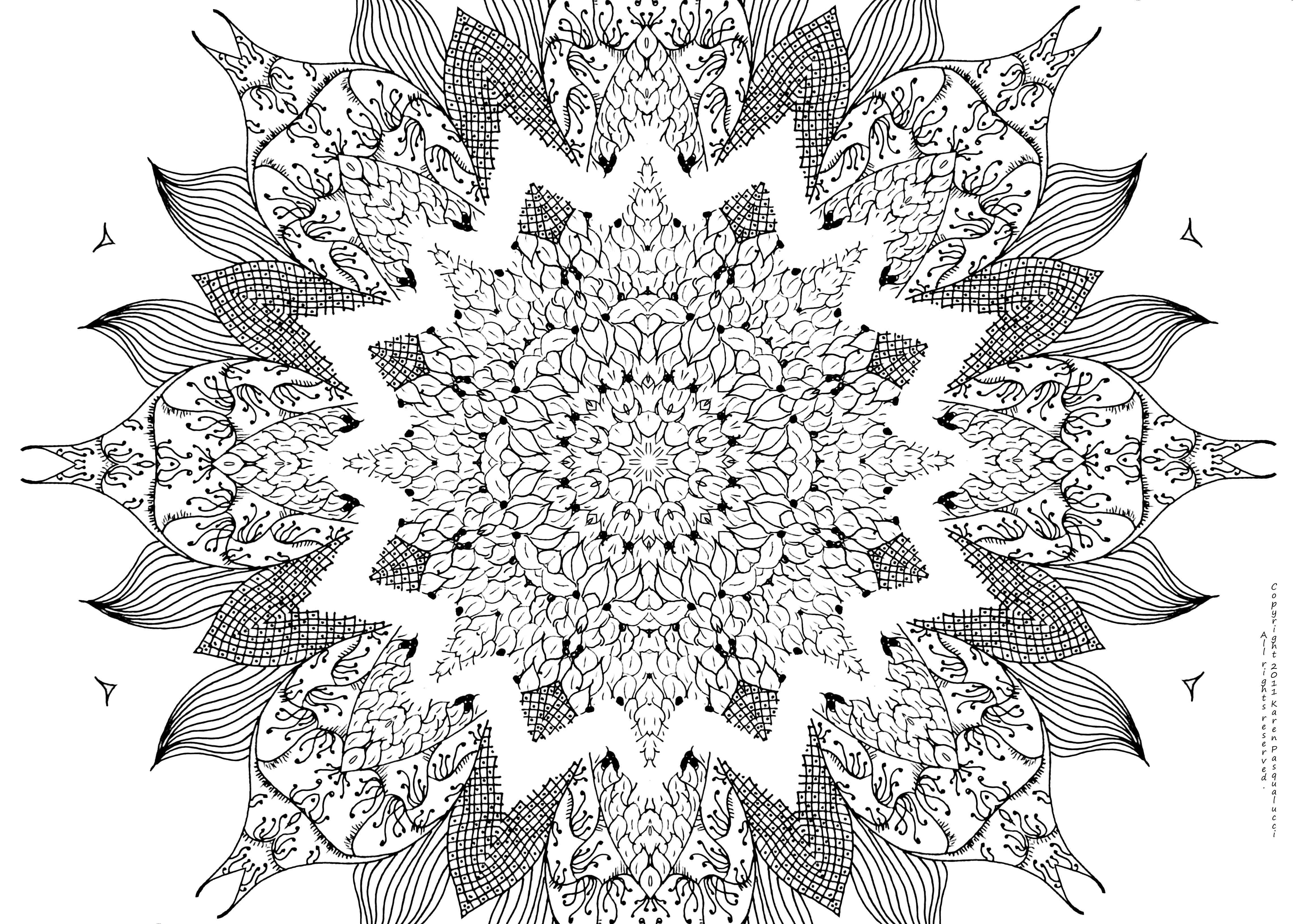 Free Printable Abstract Coloring Pages For Adult Image 19 ...
