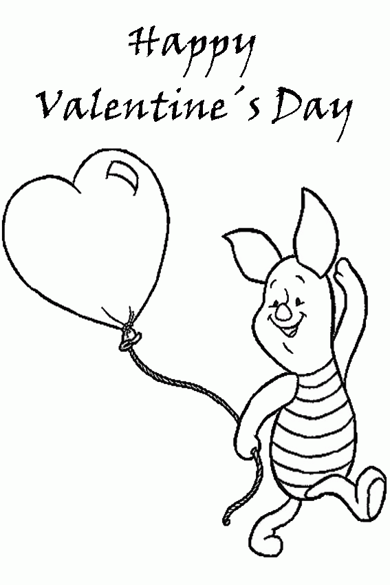 Related Disney Valentine's Day Coloring Pages item-14130, Disney ...