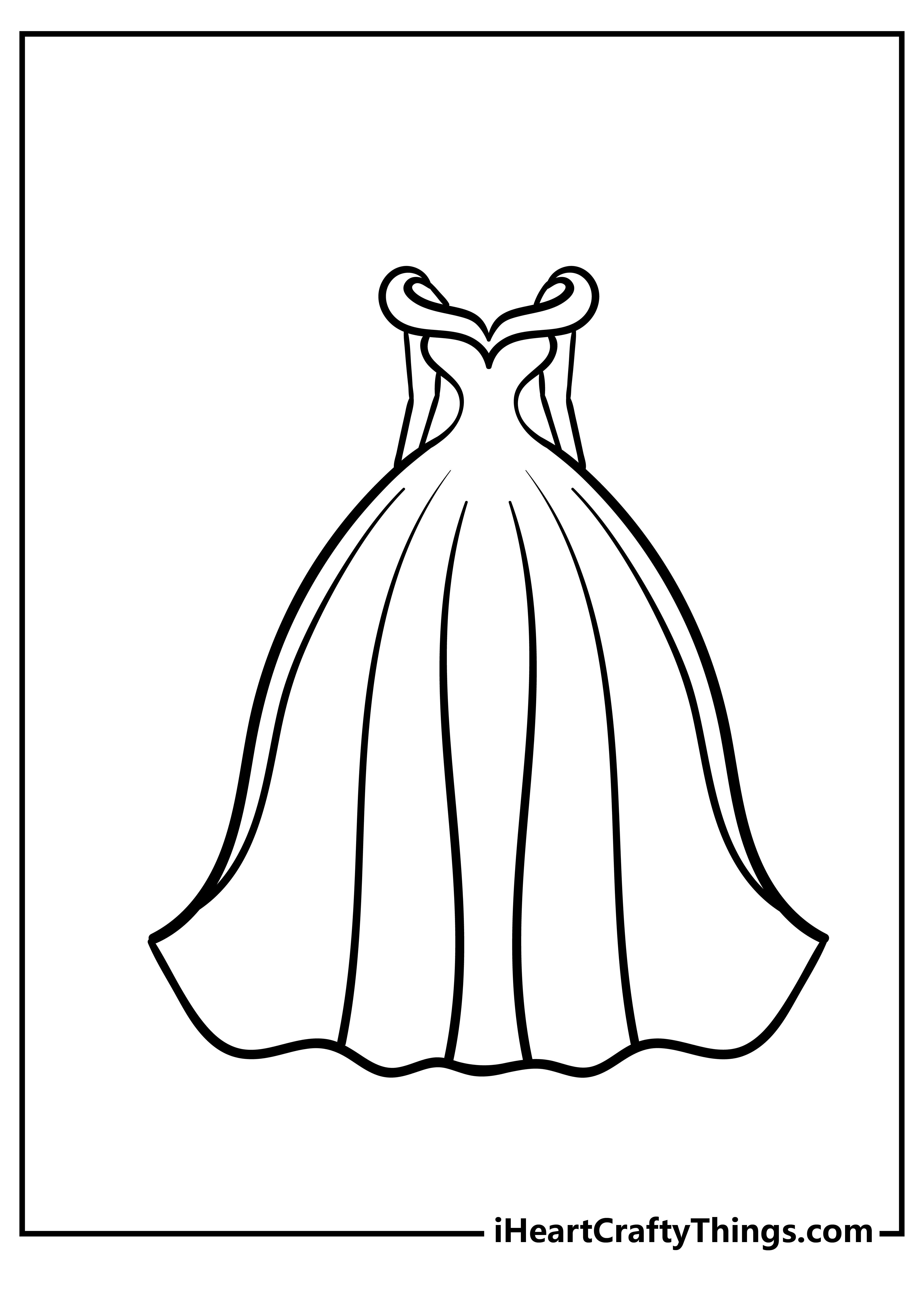 Printable Dress Coloring Pages (Updated 2023)