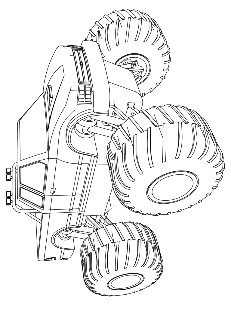 Monster Truck coloring pages. Free Printable Monster Truck coloring pages.