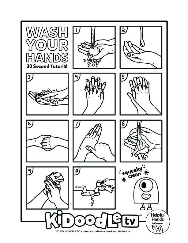 Pin on Helpful Hands - Activity/Coloring Sheets