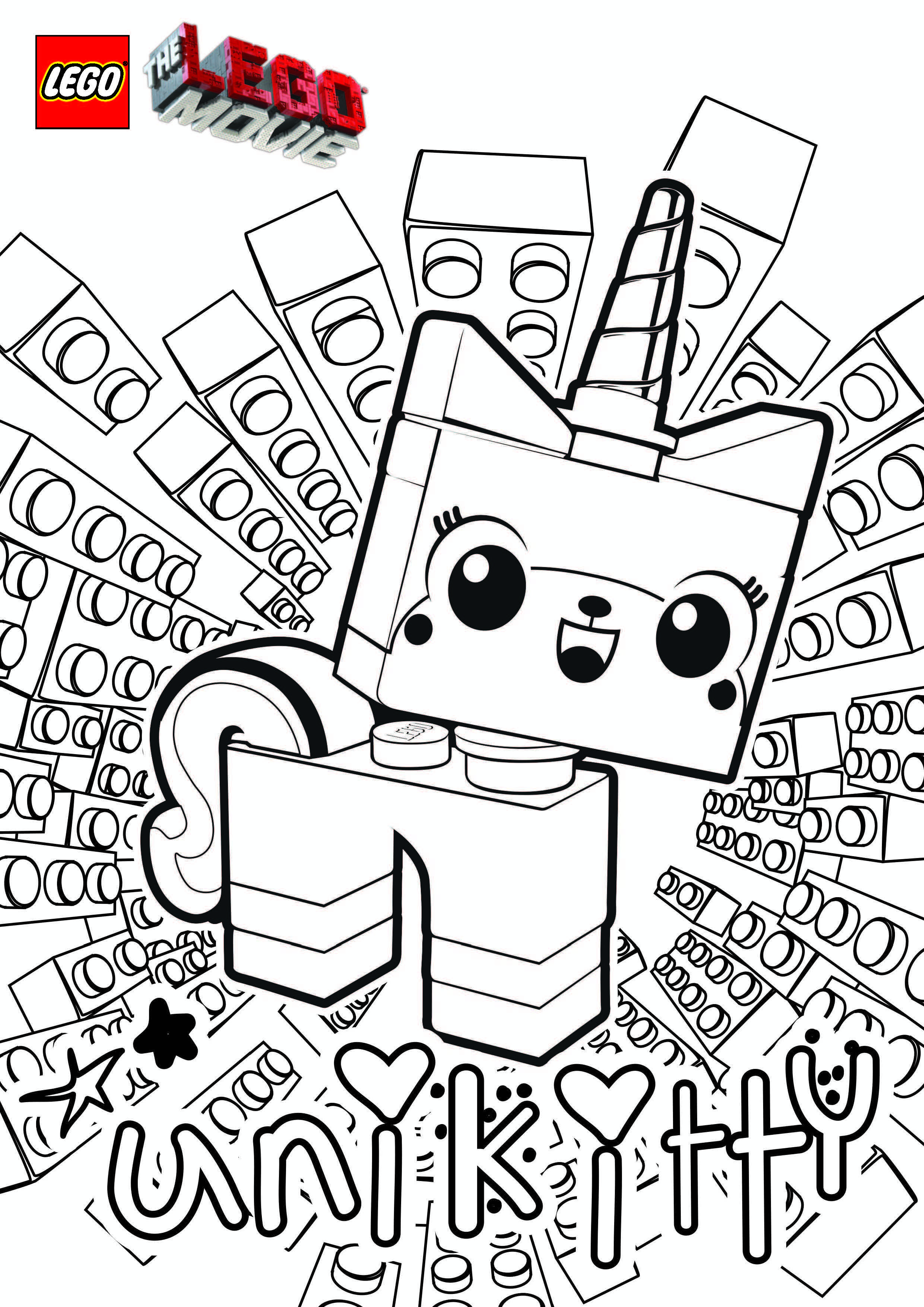 Lego Movie 2 Coloring Pages Coloring Home