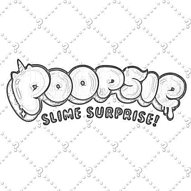 The Holiday Site: Poosie Slime Surprise Unicorn coloring pages Downloadable  and Free