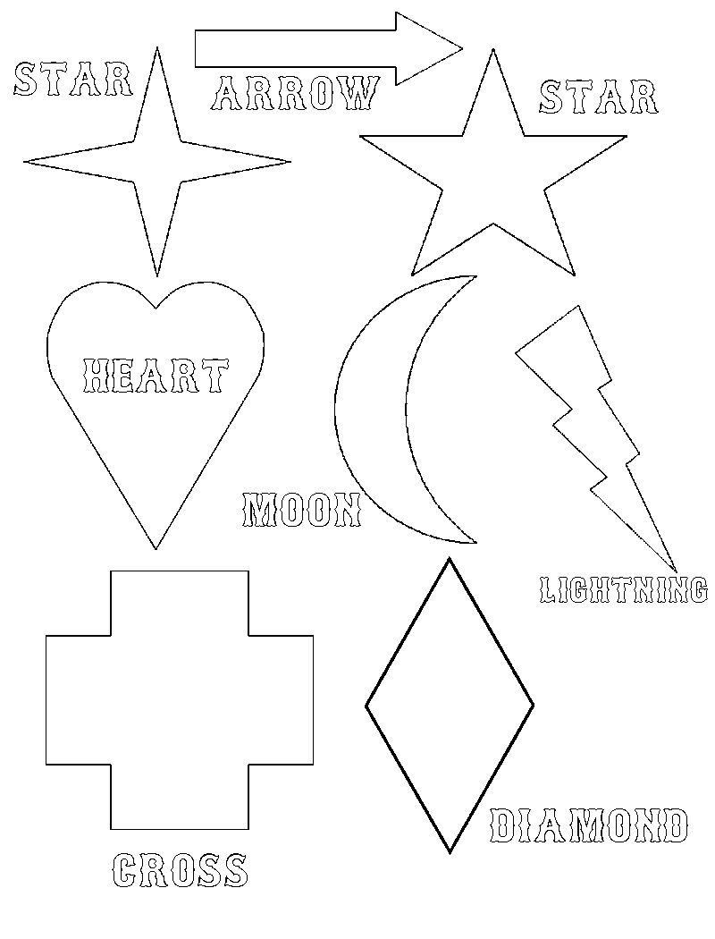 Shape Coloring Pages | uwcoalition.org
