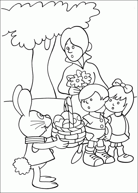 Peter Cottontail Coloring Pages » Coloring Pages Kids