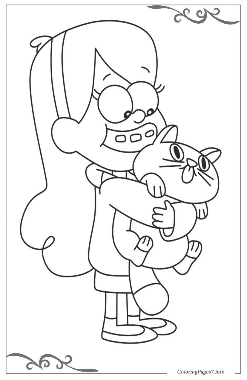 Gravity Falls Printable Coloring Pages for Kids | Fall ...