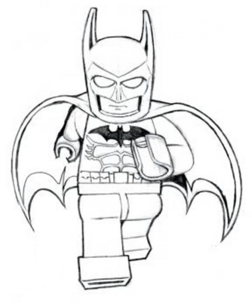 Lego Batman Coloring Pages To And Print For adult