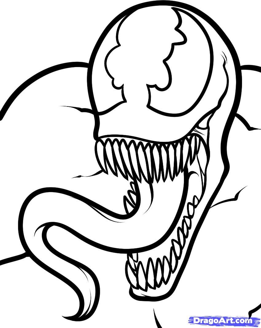 Coloring Pages Spiderman Venom. coloring pages spiderman venom ...