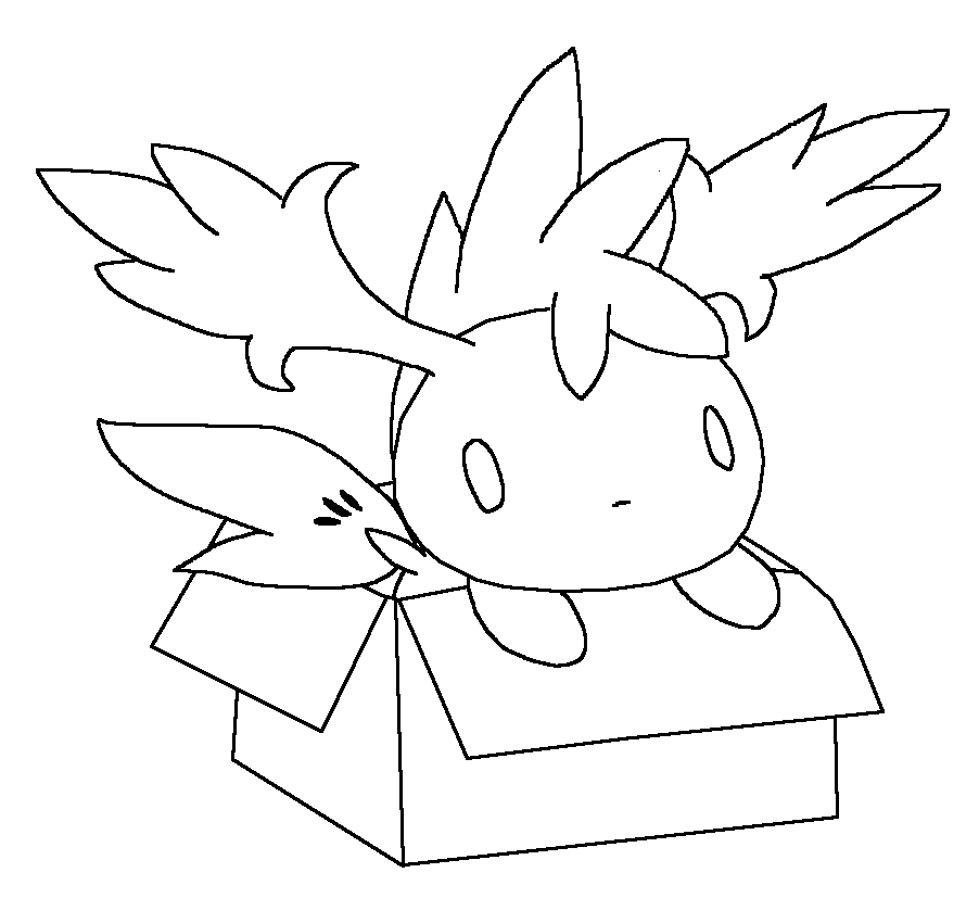 Vaporeon in box by