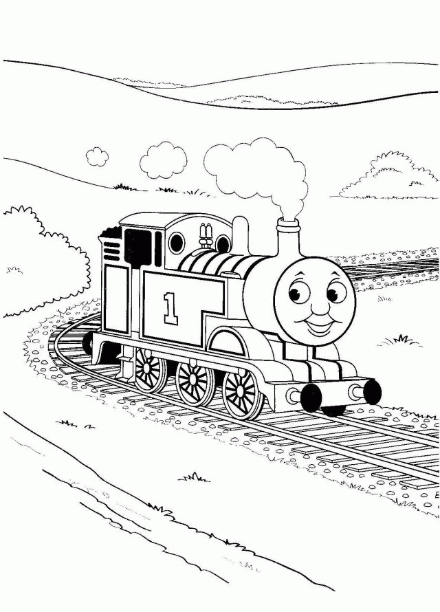 Thomas The Tank Coloring Pages Coloring Pages Coloring Pages For 