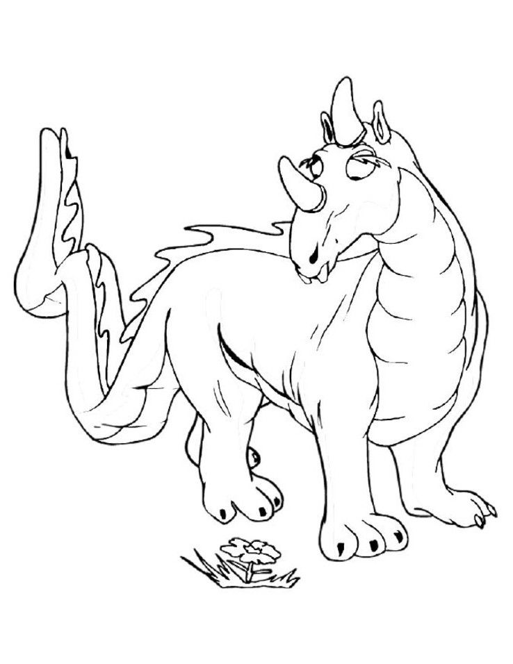 Dragon Coloring Pages For Kids | Download Free Coloring Pages