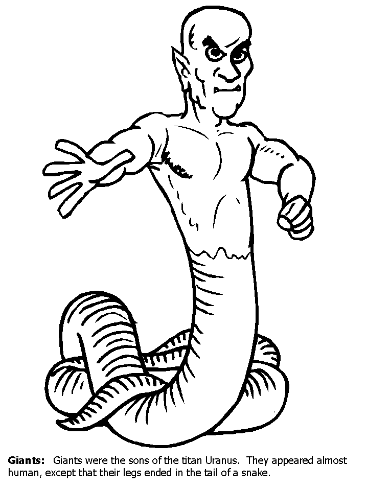 Giant Greek Coloring Pages & Coloring Book