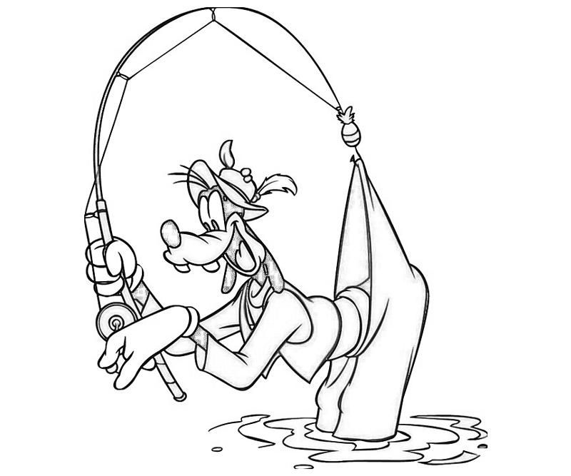 Goofy 07 Coloring Page | Download printable coloring pages 