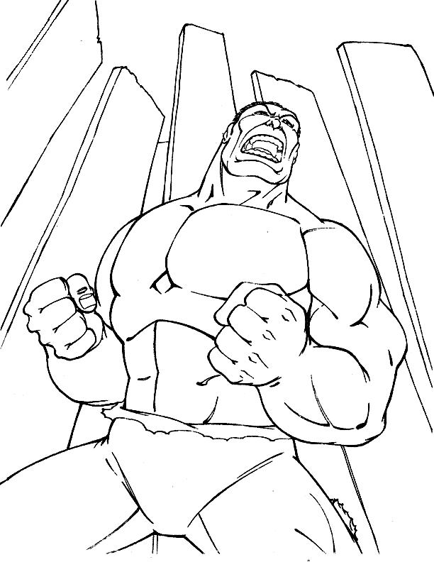 14 Best Hulk Coloring Pages - Superhero Coloring Pages