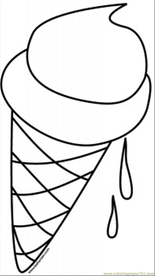 Download Ice Cream Sundae Coloring Page - Coloring Home