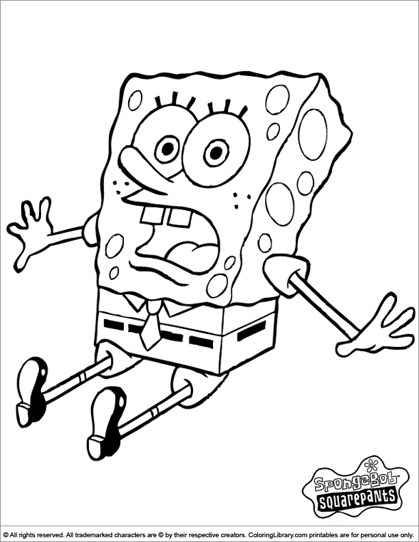 Spongebob Coloring Pages Games - Coloring Home