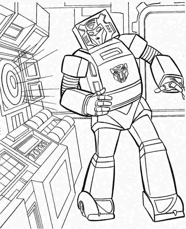 Colouring Sheets Movie The Transformers Printable For Kids & Boys #