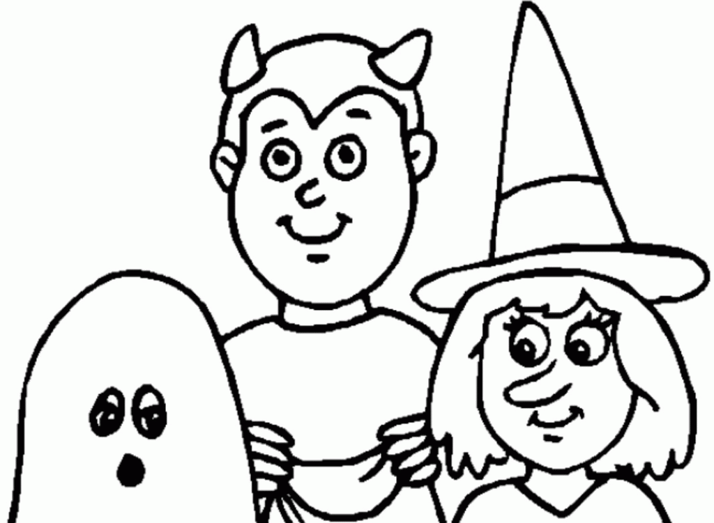 Halloween Coloring Pages Free Printable Bratzdressupnet Print 