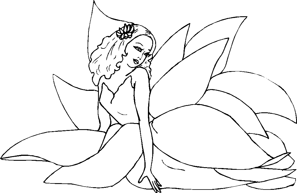 Fairies Coloring Pages | Coloring Pages To Print