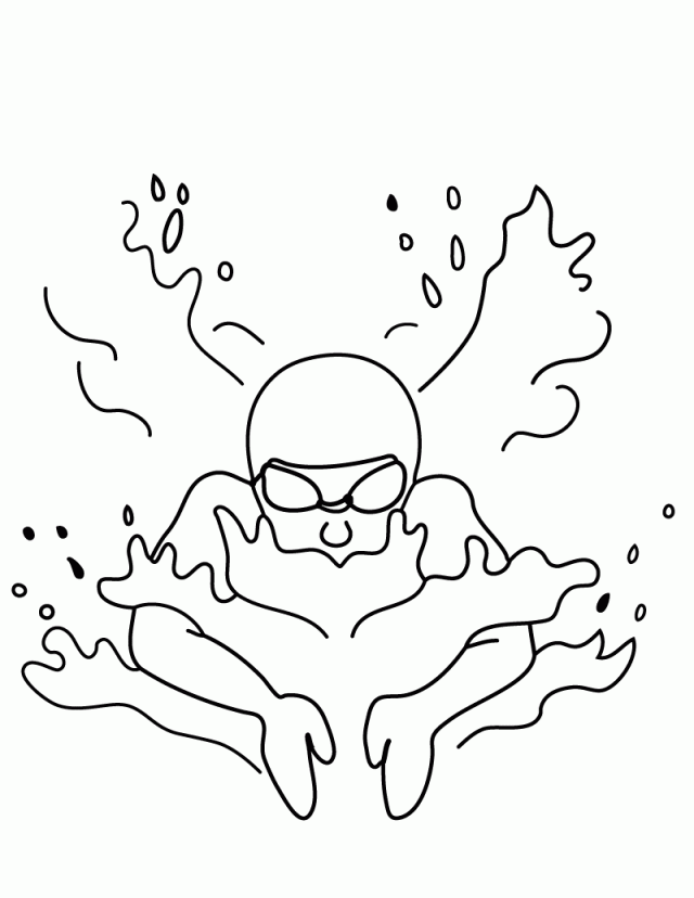 Free Printable Swimming Coloring Page 288328 Swimming Coloring Page