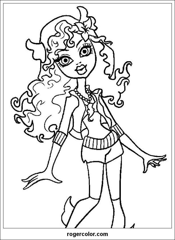 monster high coloring pages