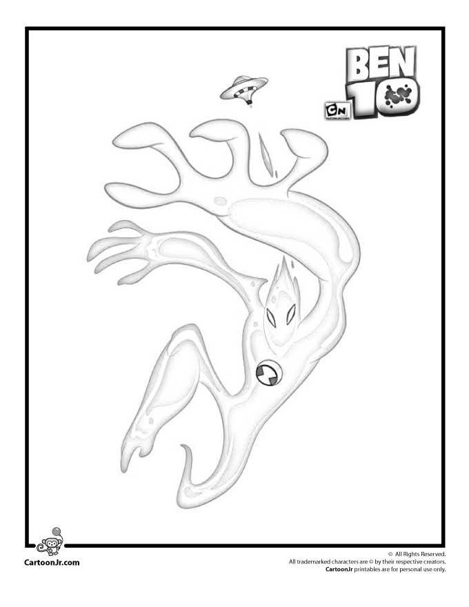 ben 10 goop Colouring Pages (page 2)