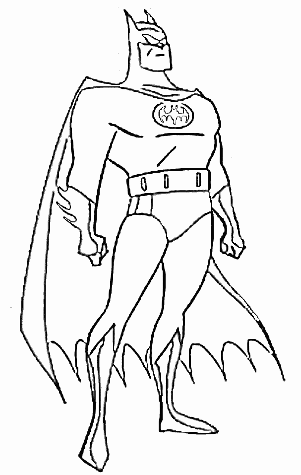 Batman Coloring Pages for Kids Printable | Coloring
