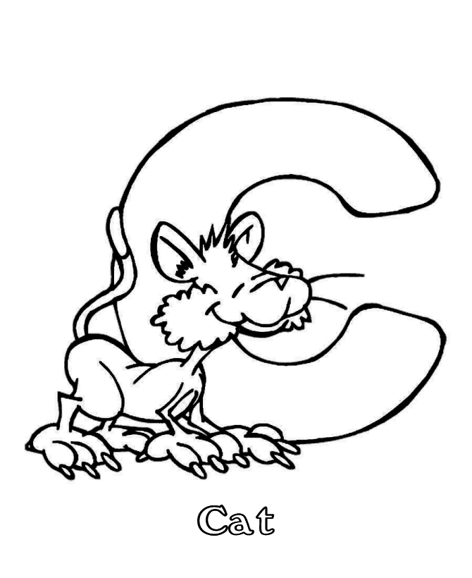 abc animal coloring pages | coloring pages for kids, coloring 