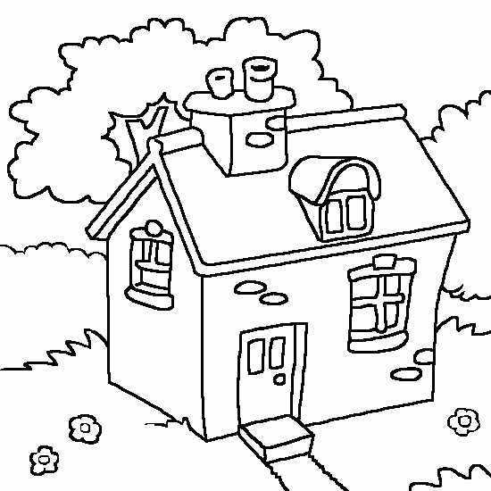 Drawing Countryside #165475 (Nature) – Printable coloring pages